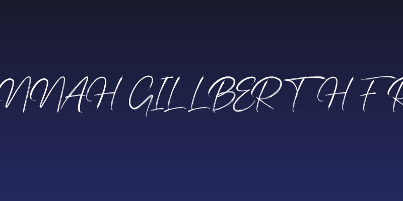 Hannah Gillberth Free Social Header