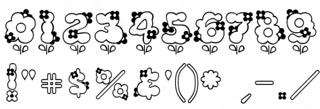 Hannah Font OTHER CHARS