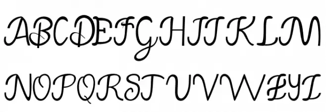 Hannah Schriftart Groß