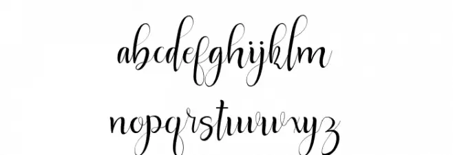 Hannah Font LOWERCASE