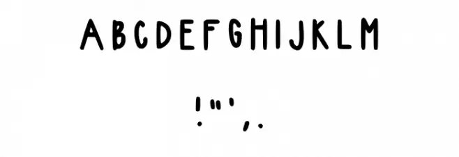 Hannahs Handwriting Regular Fuentes OTROS CHARS