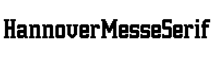 Hannover Messe Serif  Frei Schriftart Herunterladen
