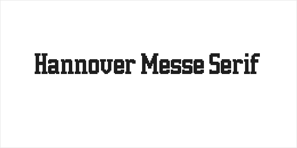 Hannover Messe Serif Logo