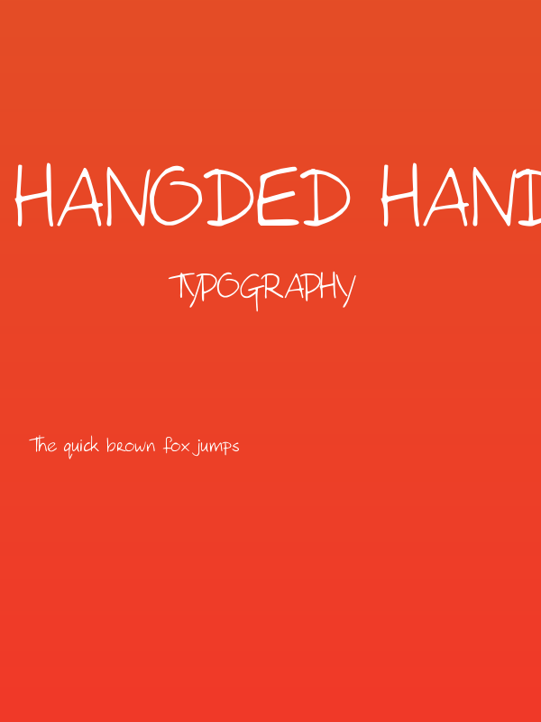 Hanoded Hand Poster
