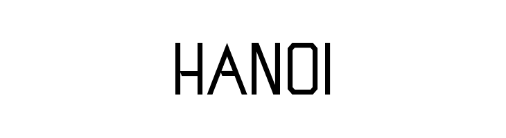 Hanoi  Descarca Fonturi Gratis