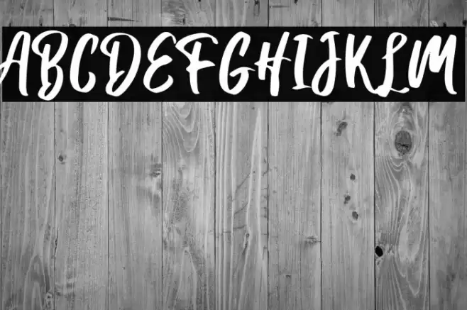 Hanomali Demo Regular Font examples