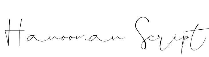 Hanooman Script  لخطوط تنزيل