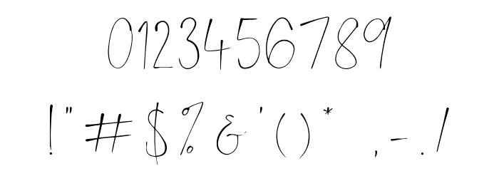 Hanooman Script Font Alte caractere