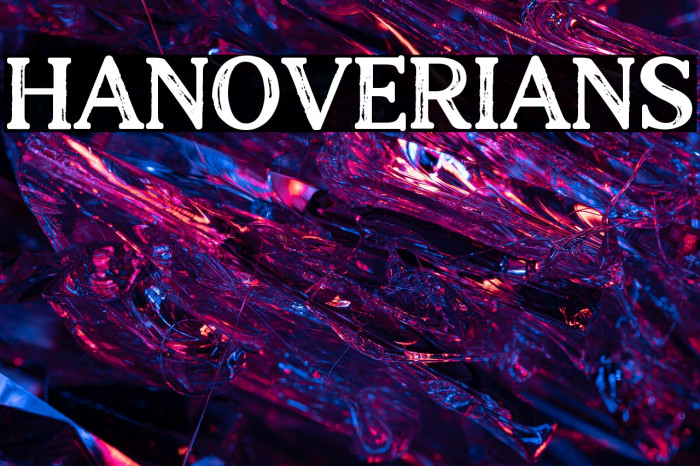 Hanoverians Example 1