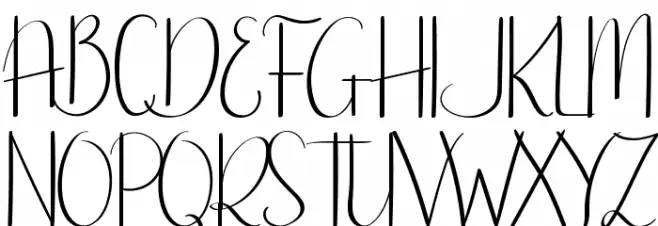 Hanry Potter Demo Font OTHER CHARS