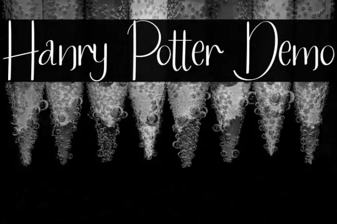 Hanry Potter Demo Font examples