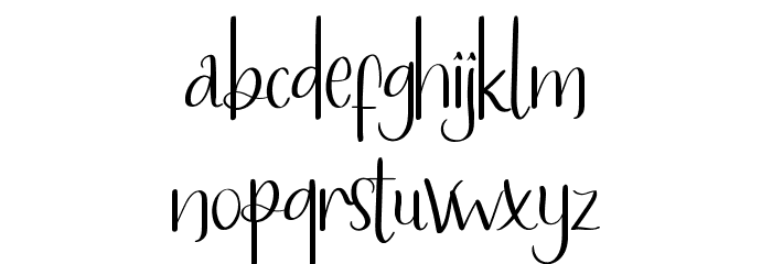 Hanry Potter Demo Font LOWERCASE