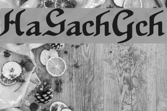 HansSachsGotisch Font examples