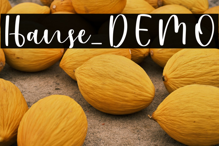 Hanse_DEMO Example 1