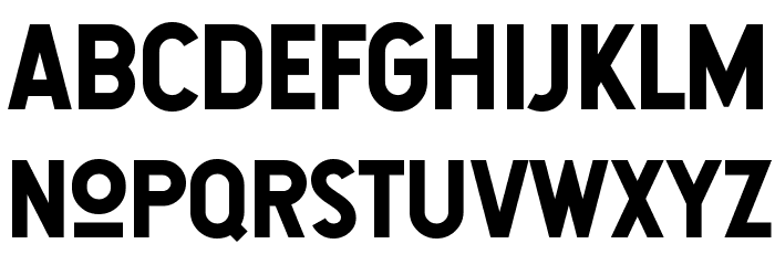 Hansief Font LOWERCASE