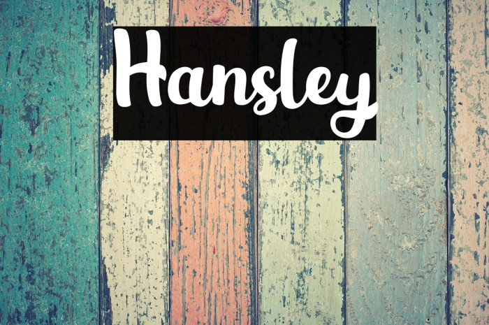 Hansley Example 1