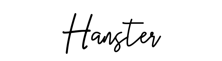 Hanster  Descarca Fonturi Gratis