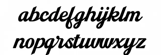 Hanstoc Script PERSONAL USE Regular خط أحرف صغيرة