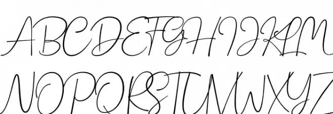 HanstonDemo-Regular Schriftart Groß
