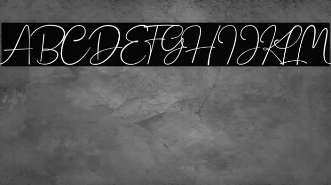 HanstonDemo-Regular Font examples