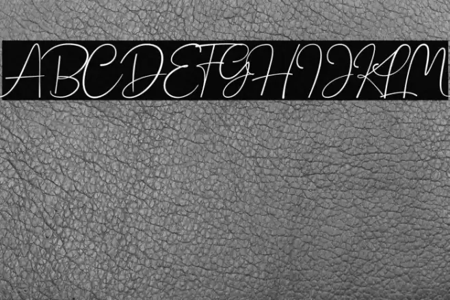 HanstonDemo-Regular Font examples