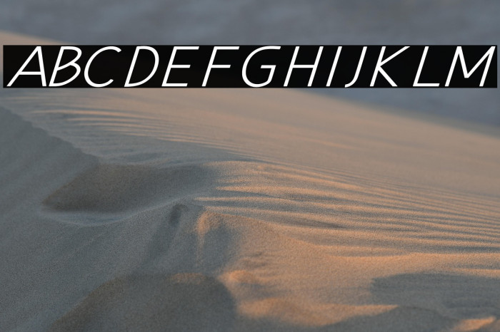 Hansville Italic Example 1