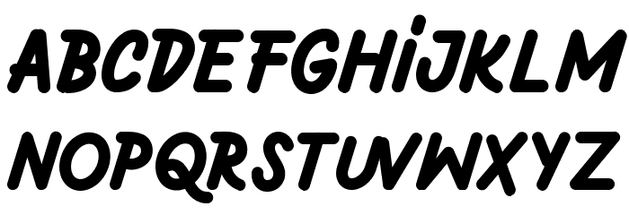 Hantari FREE Font Alte caractere