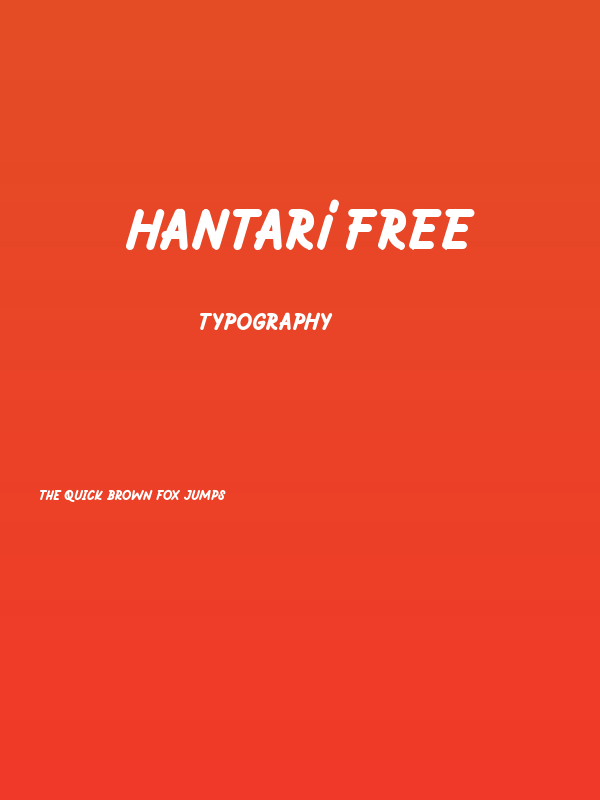 Hantari FREE Poster