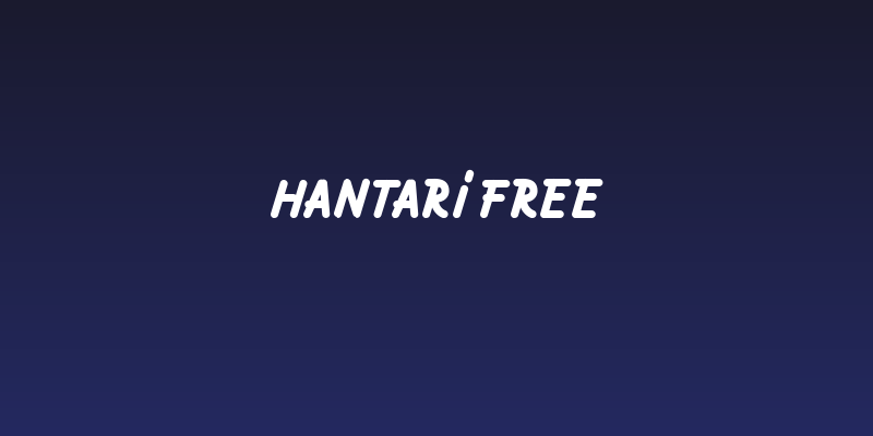 Hantari FREE Social Header