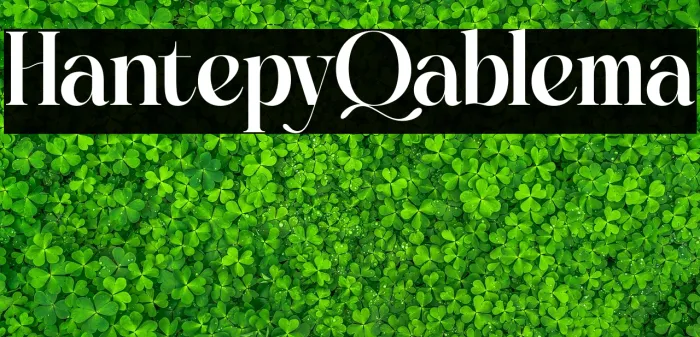Hantepy Qablema Example 3