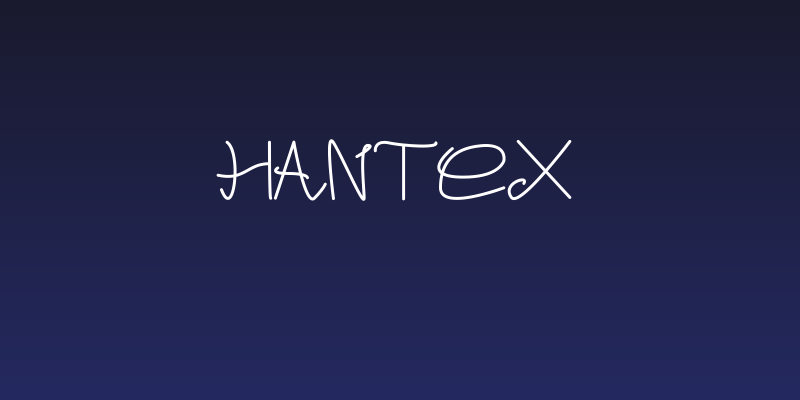 Hantex Social Header