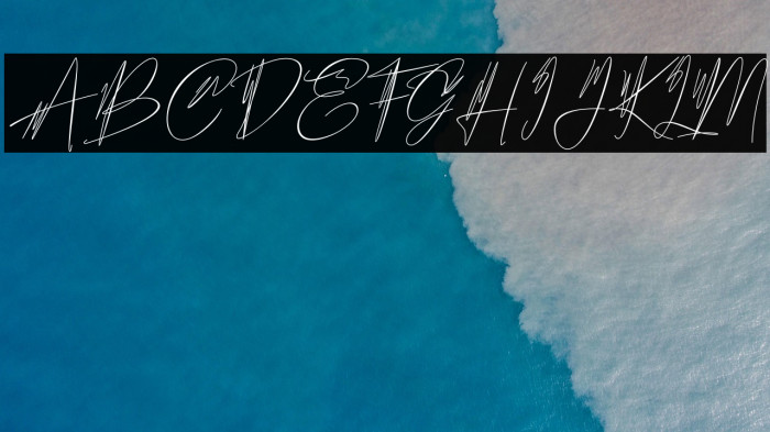 Hantoria Signature NoLigature Example 2