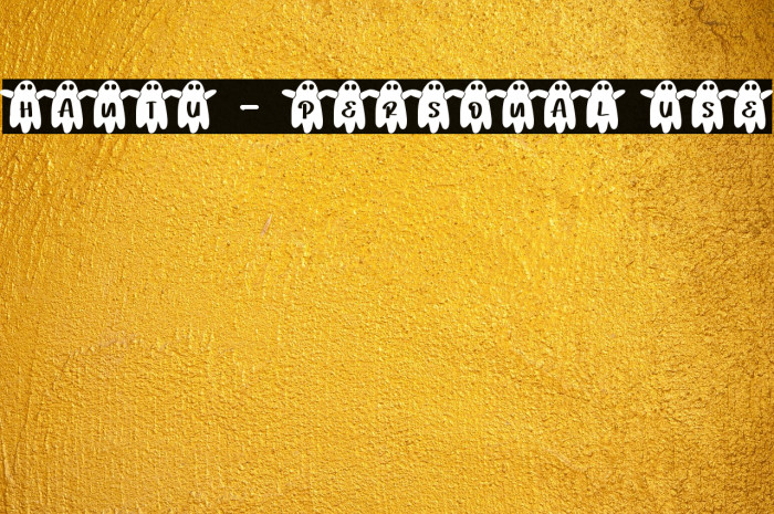 Hantu - Personal Use Example 1