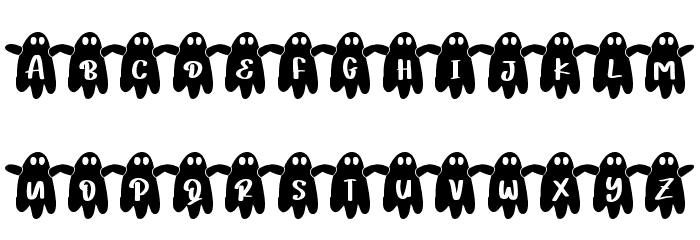 Hantu - Personal Use Schriftart Kleinbuchstaben