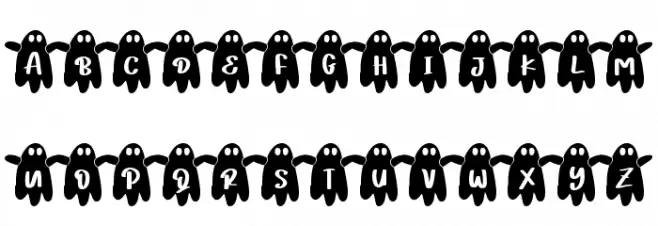 Hantu - Personal Use 字体 小写