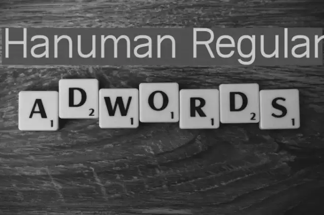 Hanuman Regular  examples