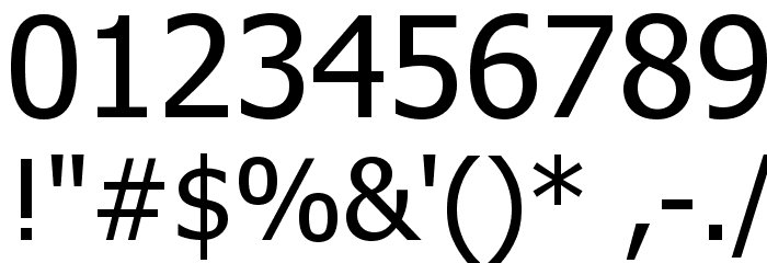 Hanuman Font OTHER CHARS