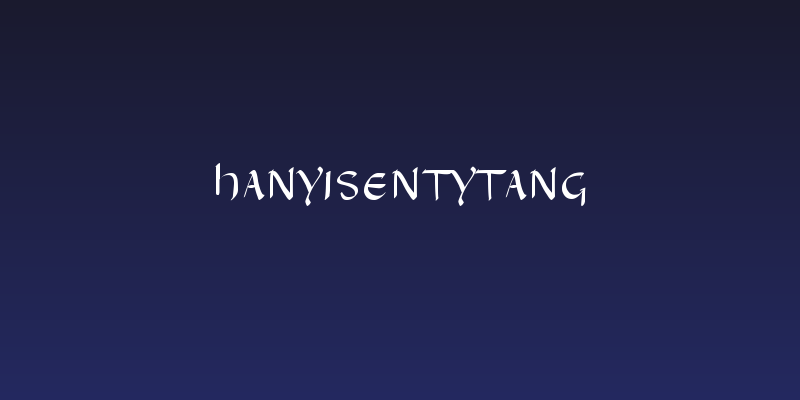 HanyiSentyTang Social Header