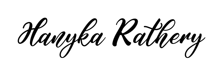 Hanyka Rathery  Fuentes Gratis Descargar