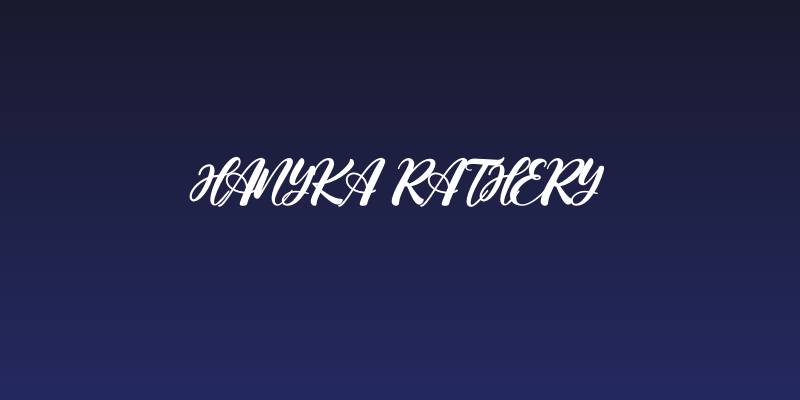 Hanyka Rathery Social Header