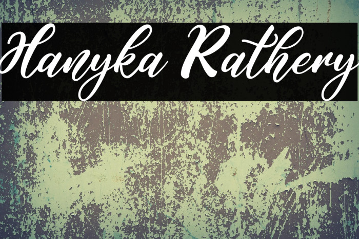 Hanyka Rathery Example 1