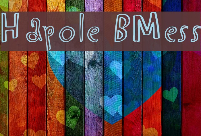 Hapole BMess Example 3