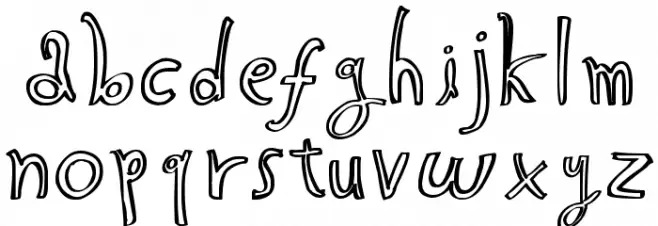 Hapole BMess Caratteri MINUSCOLO