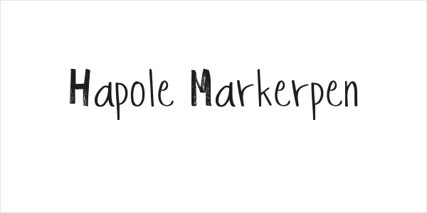 Hapole Markerpen Logo
