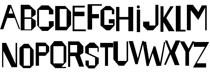 Happening Font LOWERCASE
