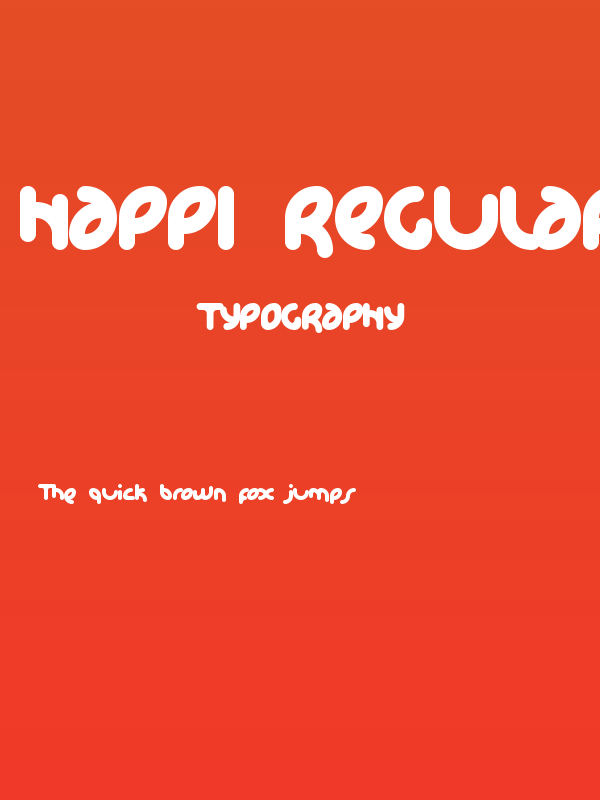 Happi Regular Poster