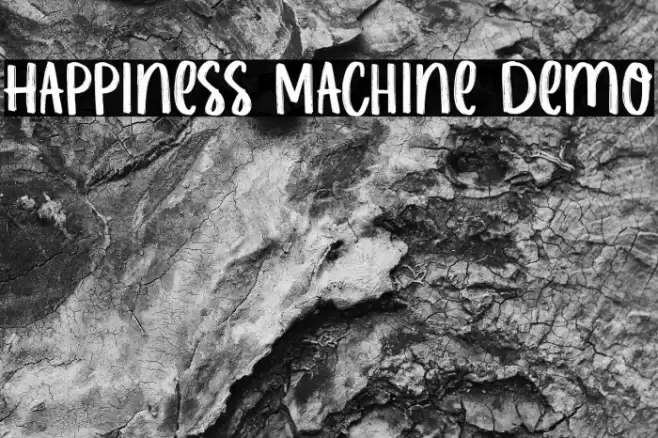 Happiness Machine Demo Fonte examples