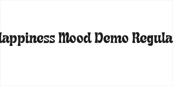 Happiness Mood Demo Regular Logo