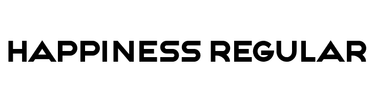 Happiness Regular  免费字体下载