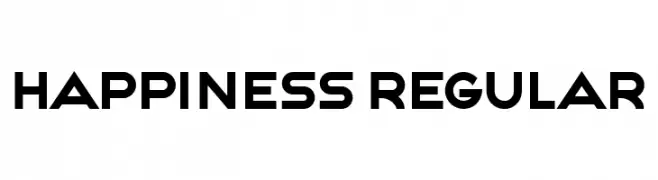 Happiness Regular  Frei Schriftart Herunterladen